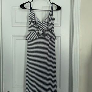 Striped maxi dress